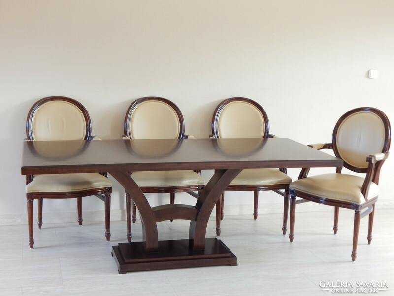 Art deco dining table for 8 people - conference table.