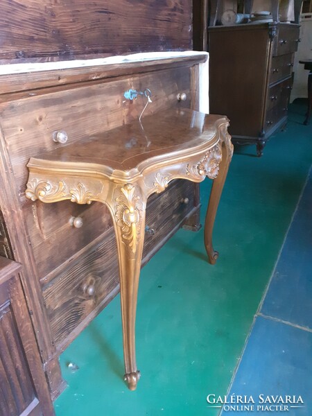 Antique neo-baroque console table