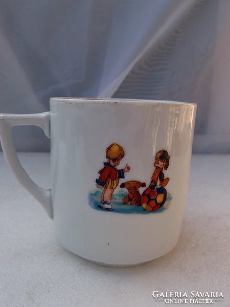 Rare Czech children's mug