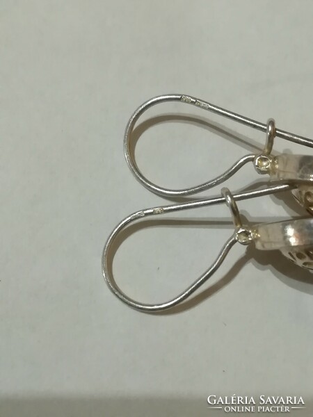 Silver earrings.925.