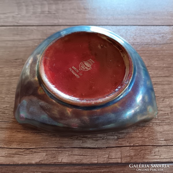 Antique Zsolnay art nouveau eosin glazed bowl