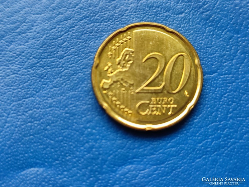 Netherlands 20 euro cent 2015 willem-alexander (sándor vilmos) ! Rare!