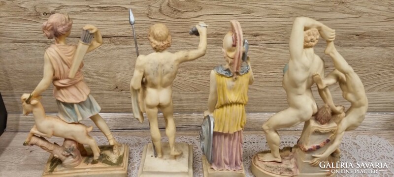 Statues of Greek gods, 4 pcs