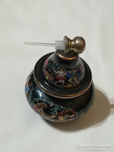 Perfume and balm container.