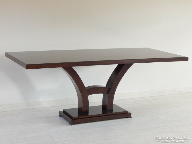 Art deco dining table for 8 people - conference table.