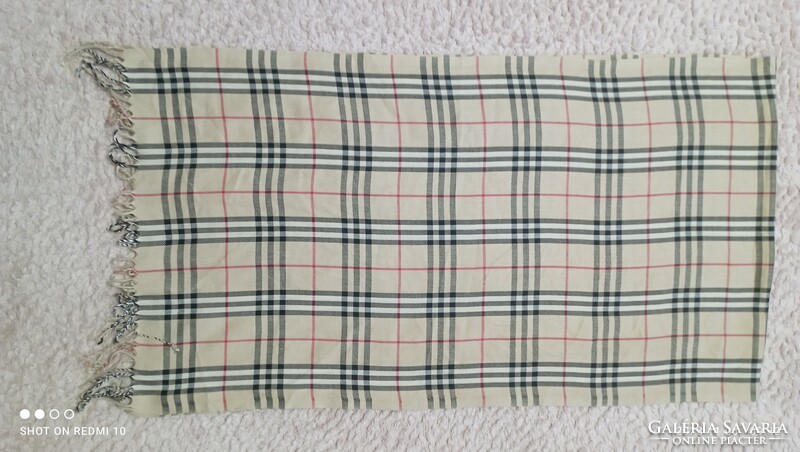 Burberry patterned scarf