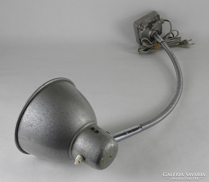 1P356 bauhaus industrial silver desk lamp workshop lamp