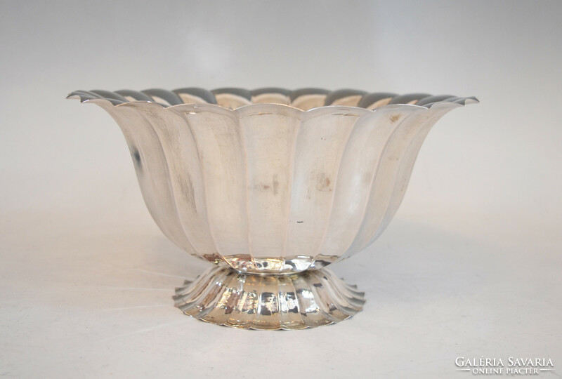 Silver art deco style centerpiece / serving tray