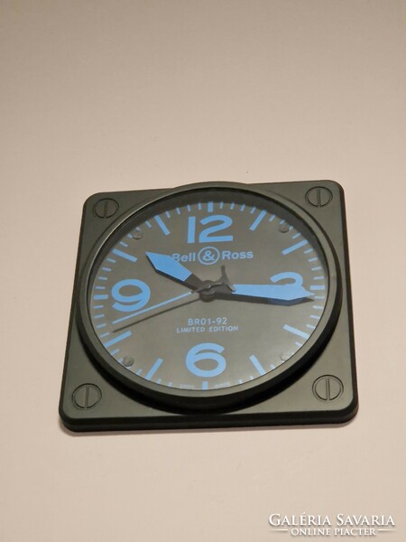 Bell & Ross br01-92 blue - wall clock (dealer clock)