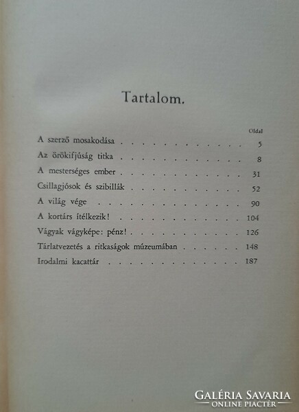 István Ráth-végh: new nonsense from the cultural history of mankind