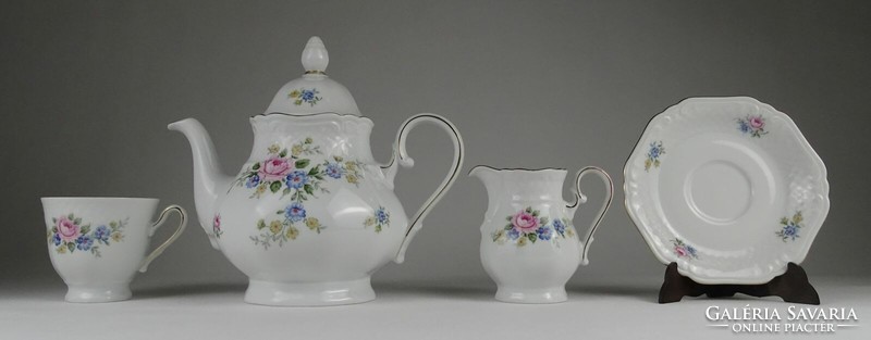 1P329 Régi Eschenbach Bavaria porcelán kávéskészlet teáskészlet