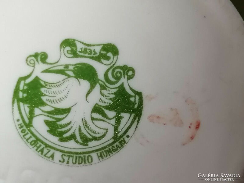 Bakó-Hetey Rozália design Hollóházi porcelán stúdió kísérleti porcelán doboz ritkaság