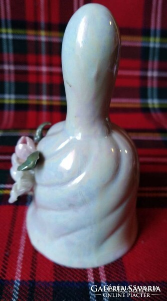 Karácsonyra Mini tündéri porcelán csengő