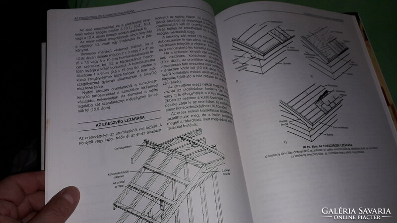 1999. L. O. Anderson :Amerikai családi ház építése faszerkezettel album könyv a képek szerint CSER