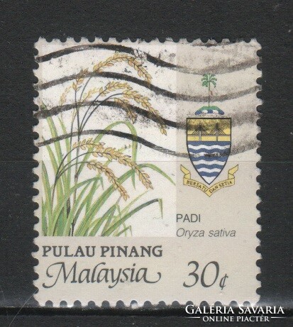 MaMalaysia 0268  (Pulau Pinang) Mi 100 A     0,30 Euró
