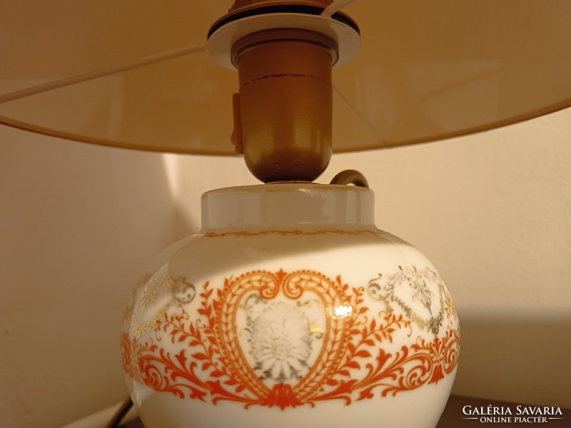 Rosenthal porcelán felújított burás lámpa