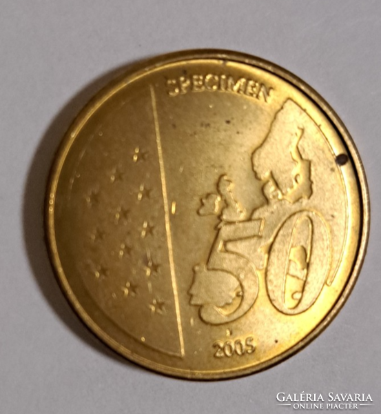 VATIKÁN próba 50 euro cent 2005  (58)