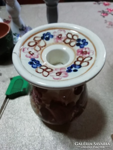 Ceramic candle holder 12. It is in the condition shown in the pictures