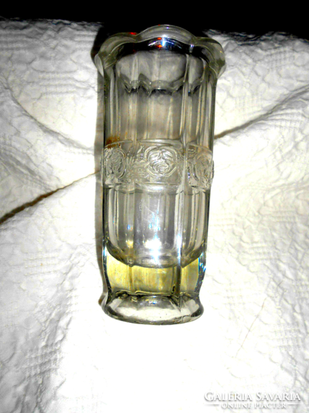 Art deco üveg váza-30-as évek