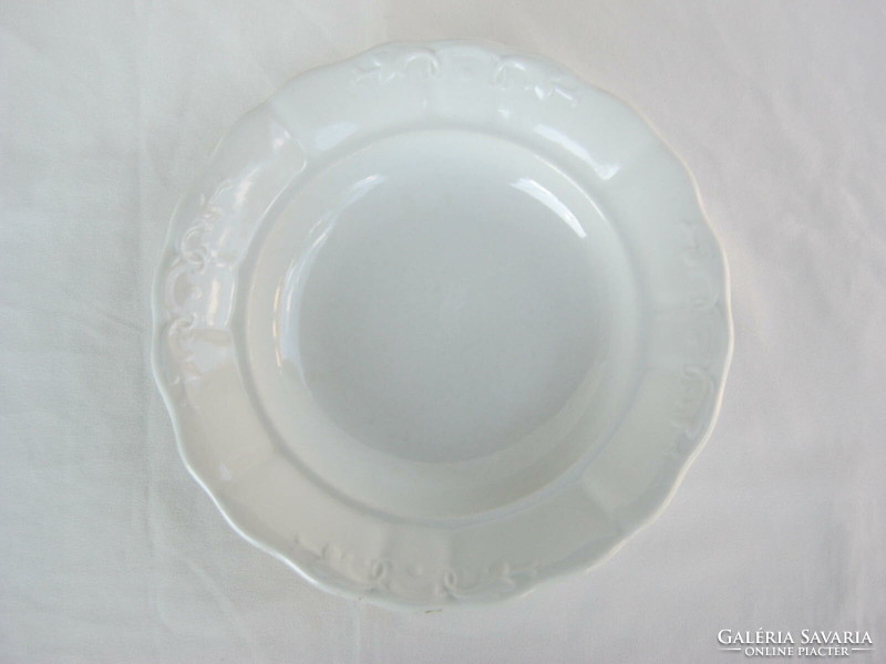 Zsolnay porcelain deep soup plate