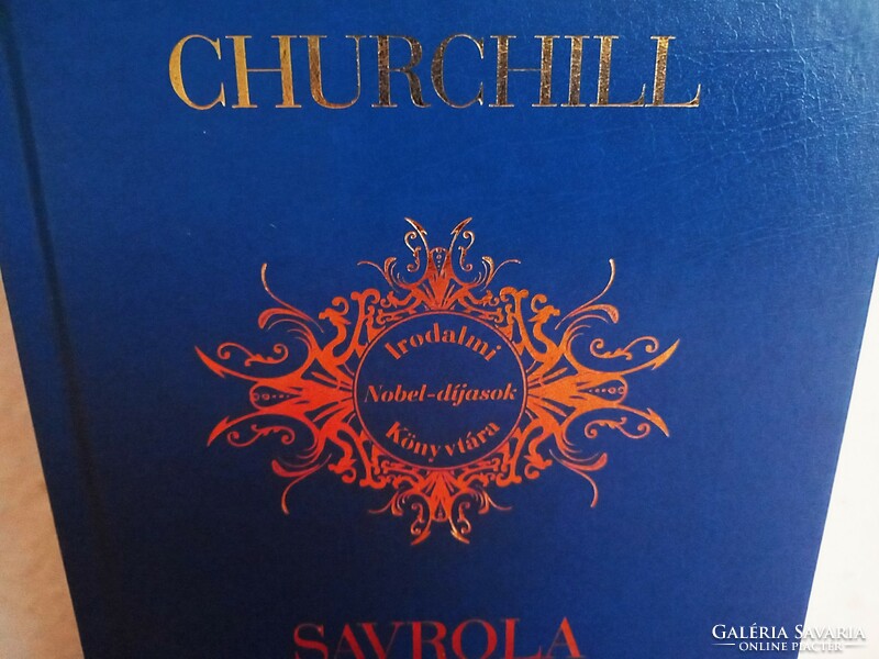 Sir Winston Churchill: Savrola, könyv, regény, Irodalmi Nobel-díjasok Könyvtára sorozat