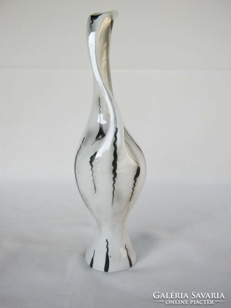 Art deco porcelán madár  váza