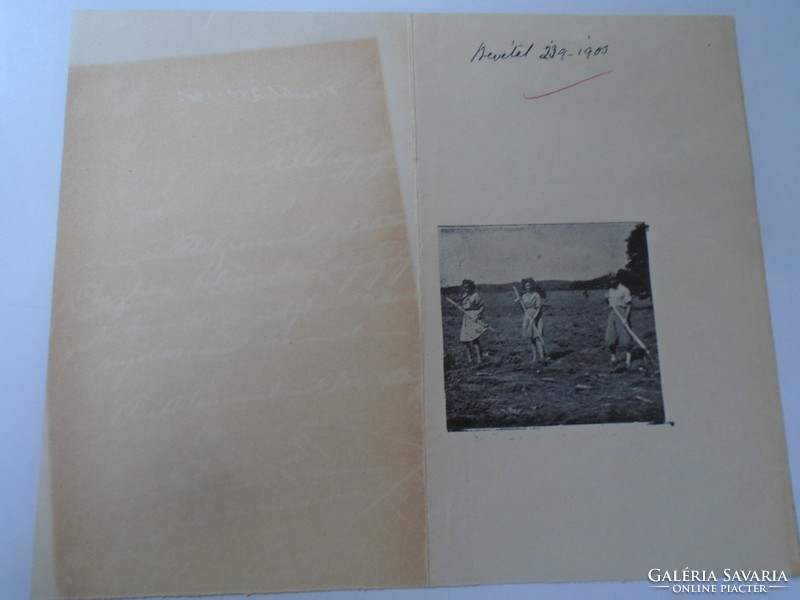 Za466.28 Unitarian Church - receipt 1903 Lower Siménfalva Siménfalva Hargita