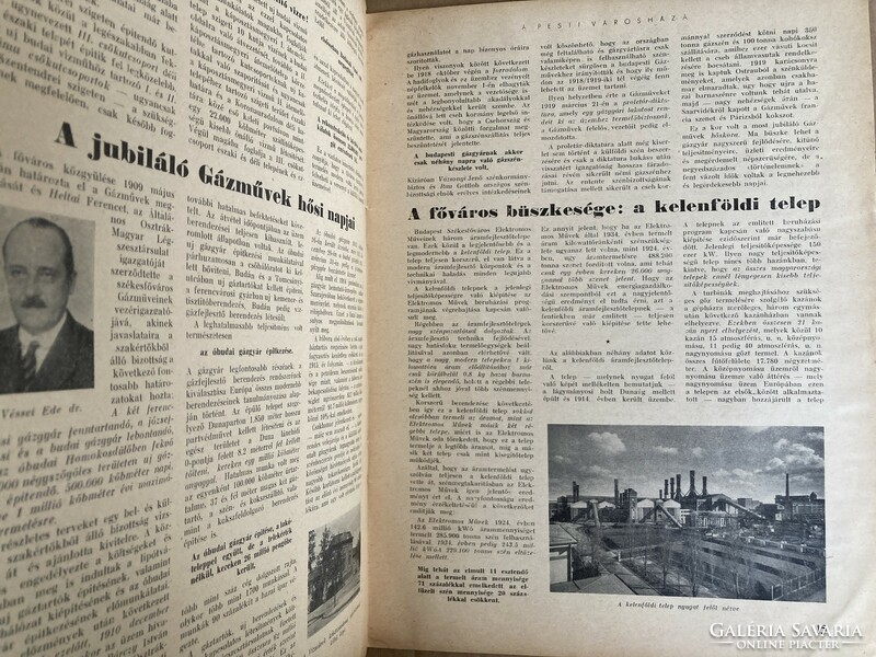 A Pesti Városháza, várospolitikai és kritikai szemle - 1935. december - Budapest történeti ritkaság