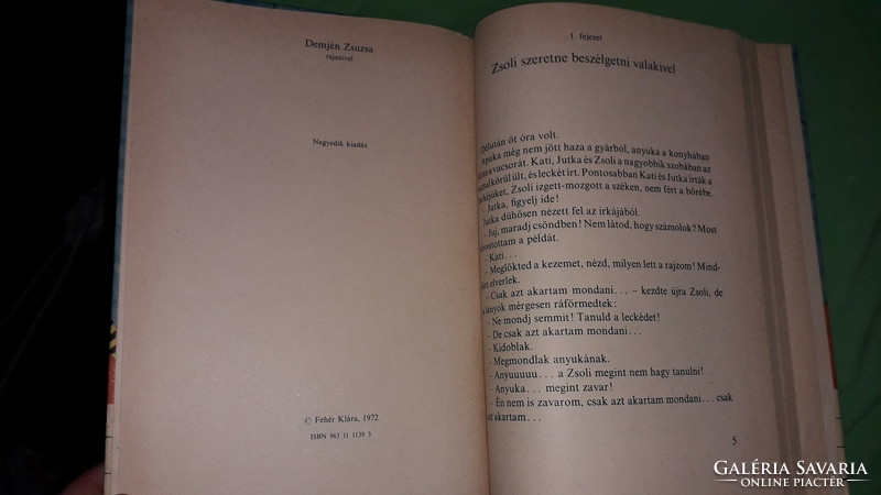 1978. Fehér skármá: I will have an island book according to the pictures móra 2.