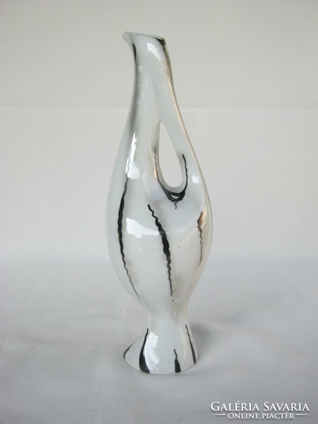 Art deco porcelain bird vase