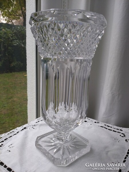 Baccarat crystal vase