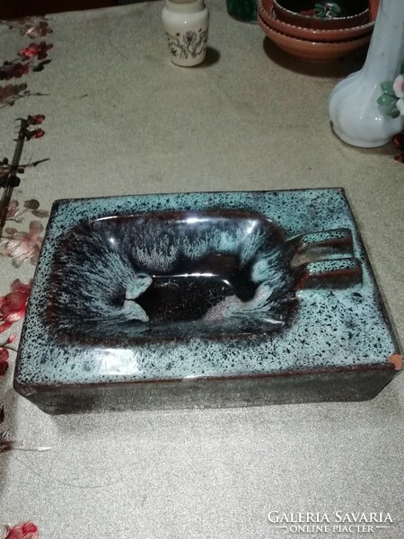 Ceramic ashtray 3. It is in the condition shown in the pictures