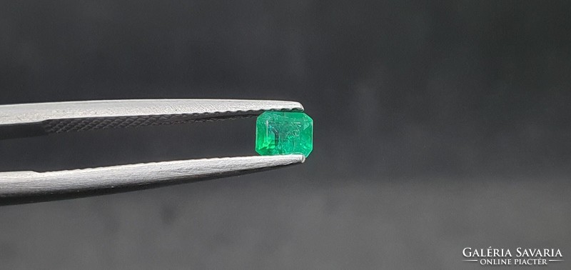 Brazilian emerald 0.27 Carat. With certification.