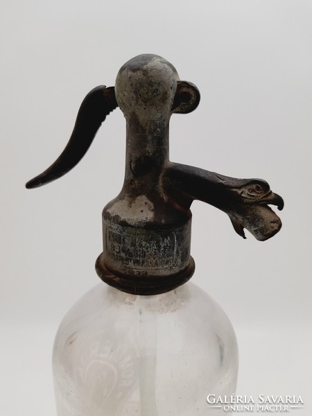 Mrs. János Rommer, zircz, soda bottle with the same head