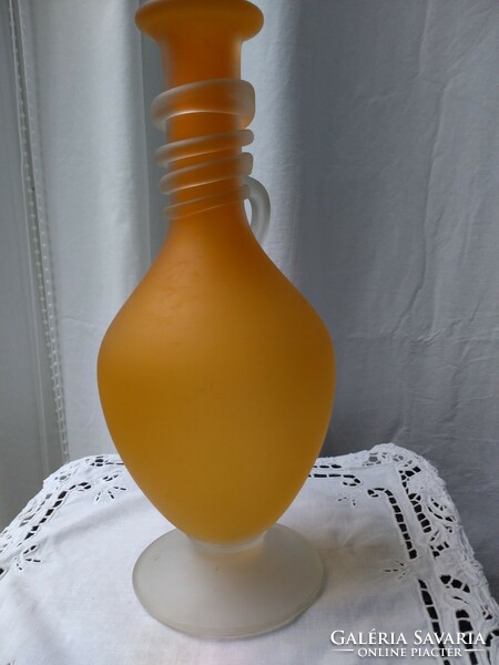 Muránói füles fújt üveg váza