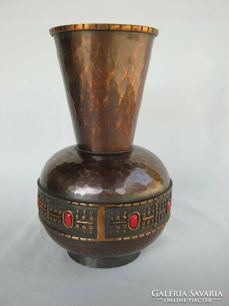 Retro ... Hungarian industrial copper vase