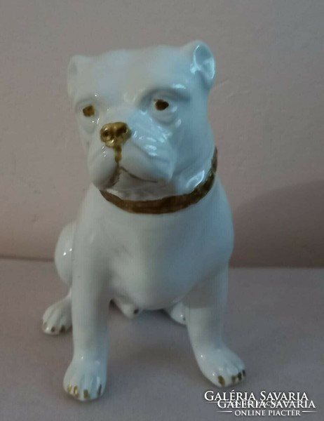 NAGYMÉRETŰ RÉGI ARGENTIN DOG KUTYA SZOBOR