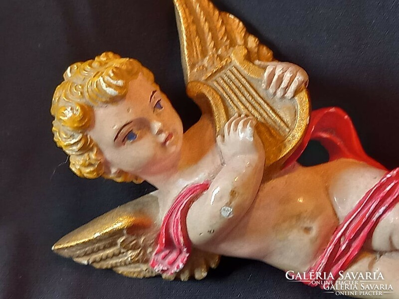 Antique Christmas ornament angel figure 11cm (I don't know the material, maybe it was a manger ornament)