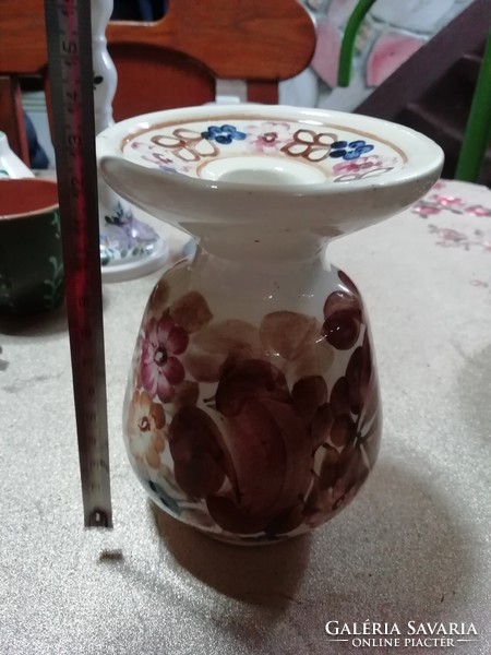 Ceramic candle holder 12. It is in the condition shown in the pictures