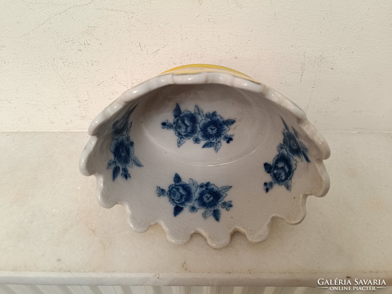 Antik kínai porcelán kínáló tálka festett 403 8085