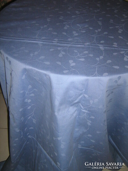 Beautiful blue elegant damask tablecloth