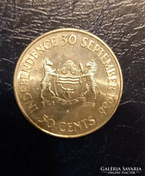 Botswana ezüst 50 cent - 1966