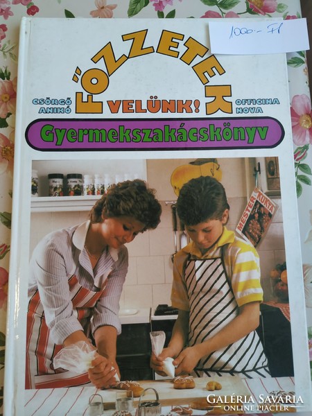Cook with us! Children's cookbook for sale!