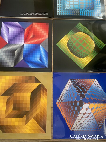 Victor Vasarely Progression 3 komplett album