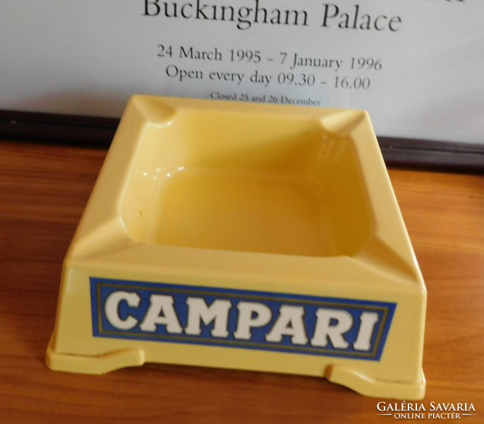 Campari vinyl ashtray - 60s-70s