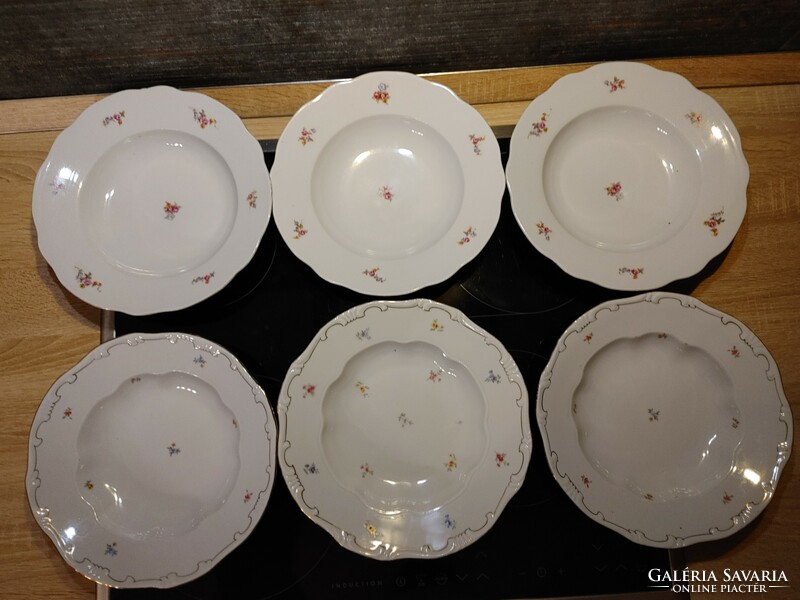 Zsolnay deep plates 3 each - on request also by the piece