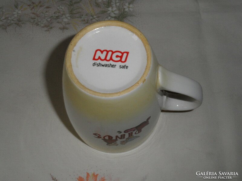 Nici porcelain mug, cup