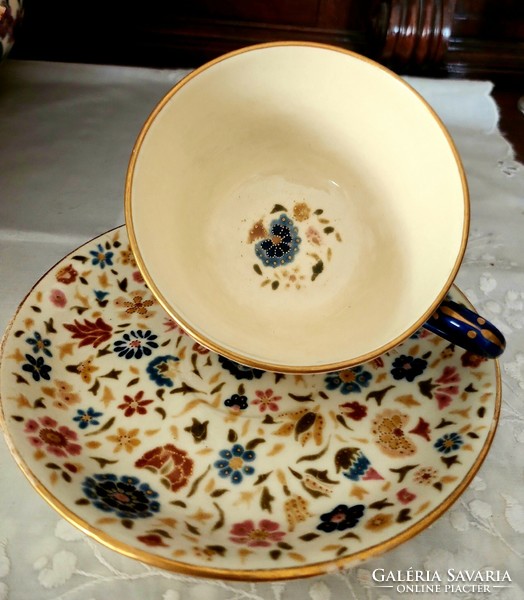 Zsolnay large tea cup + base