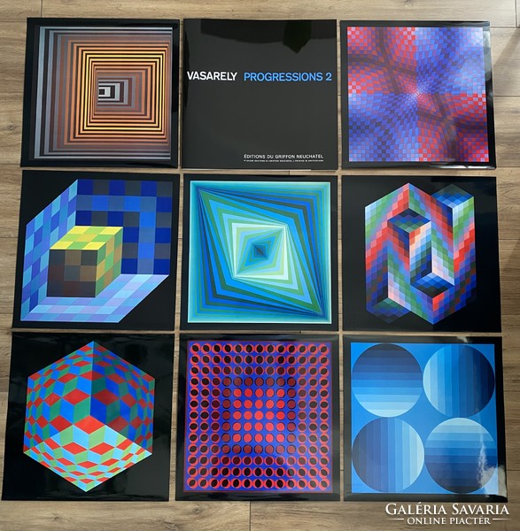 Victor Vasarely Prigression 2 komplett album