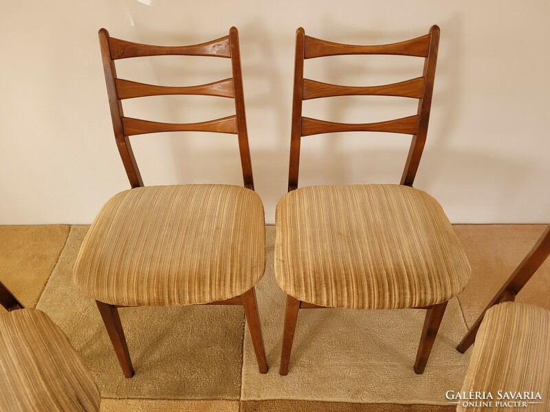 Retro 4 piece mignon furniture dining chair chair mid century dining room set